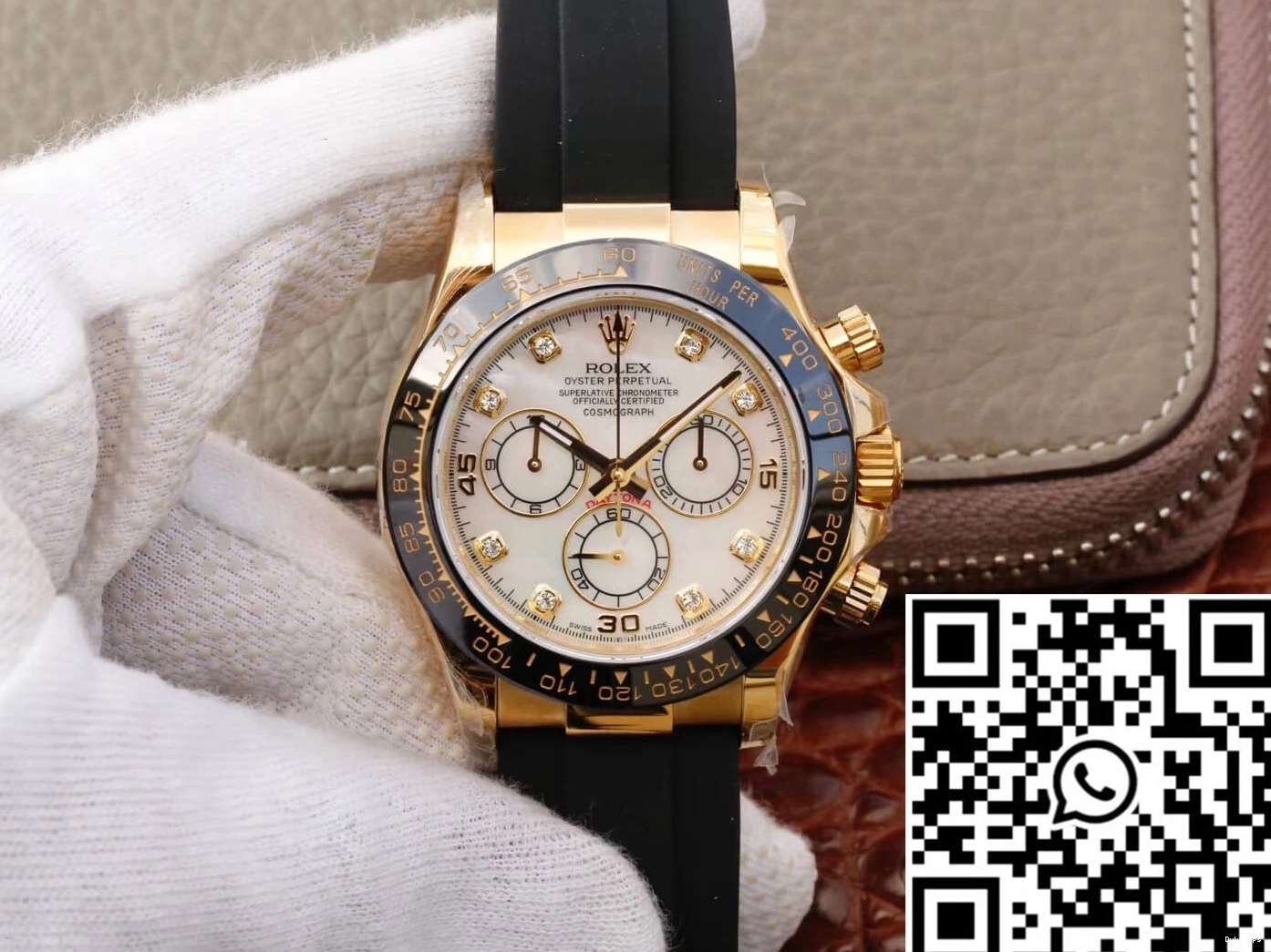 Cosmograph Dial Diamond Daytona JH M116518ln-0037 Premium Rolex V6 Factory 1132 0823